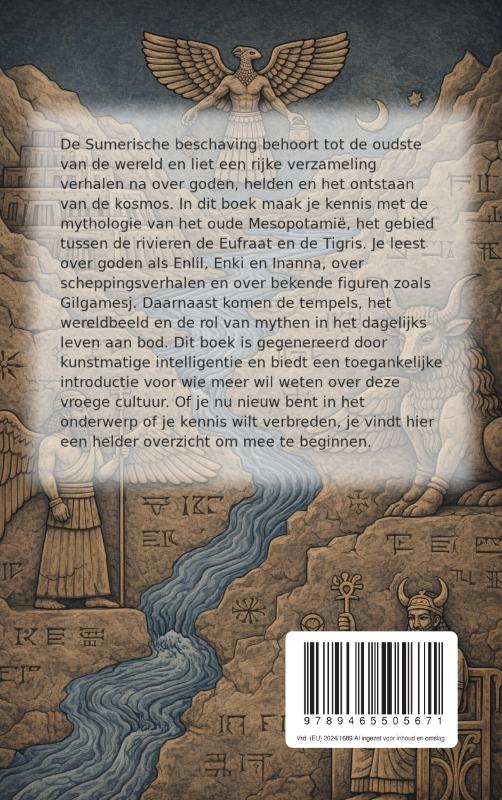 Achterkant van Alles over de Sumerische Mythologie