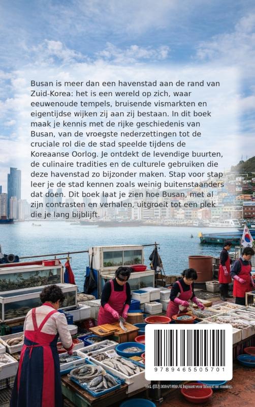 Achterkant van Alles over Busan