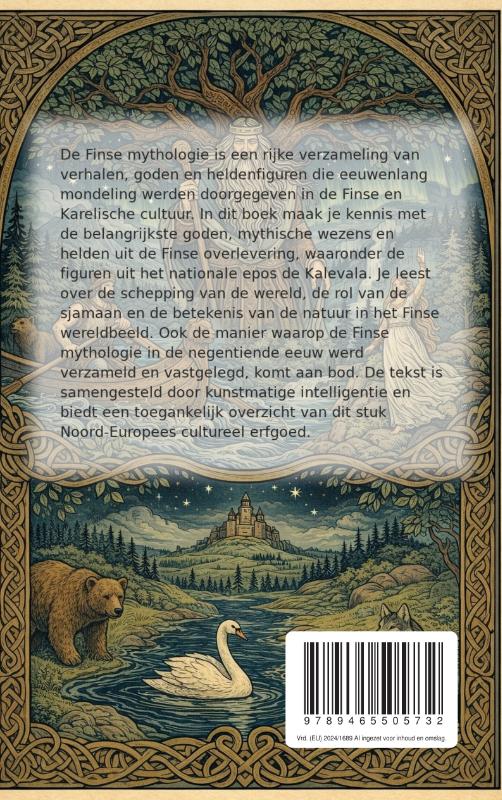 Achterkant van Alles over de Finse Mythologie