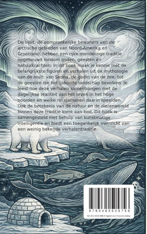 Achterkant van Alles over de Inuit Mythologie