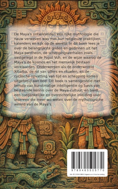 Achterkant van Alles over de Maya Mythologie