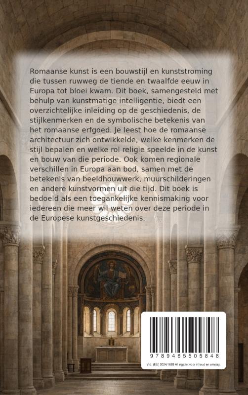 Achterkant van Alles over Romaanse Kunst