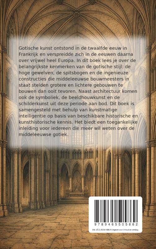 Achterkant van Alles over Gotische Kunst