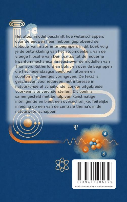 Achterkant van Alles over Het Atoommodel