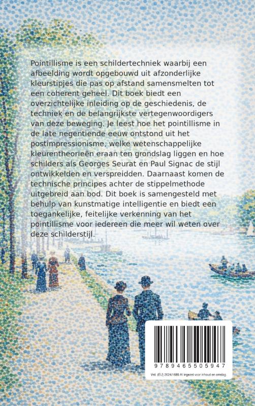 Achterkant van Alles over Pointillisme