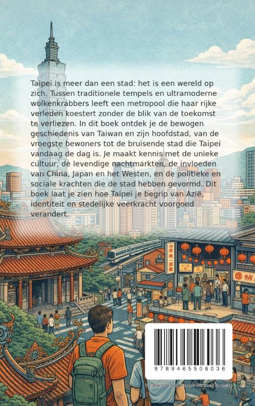 Achterkant van Alles over Taipei
