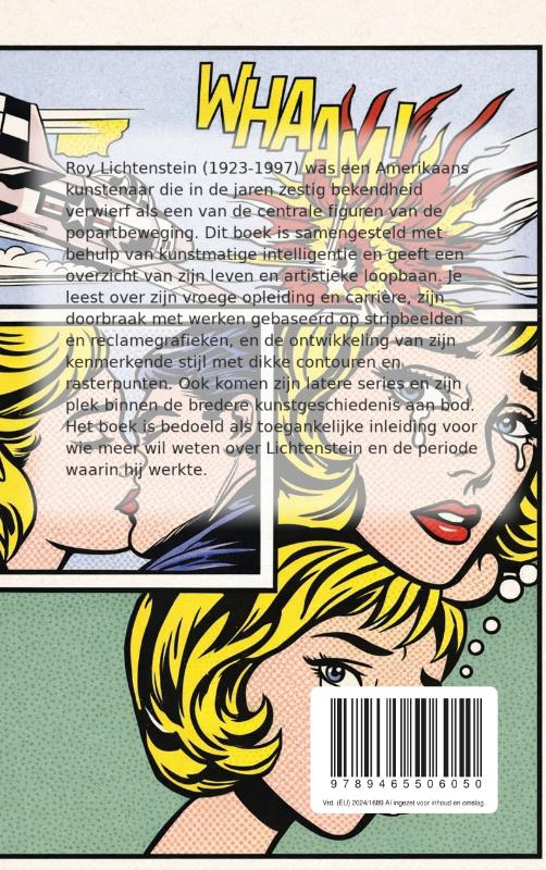 Achterkant van Alles over Roy Lichtenstein