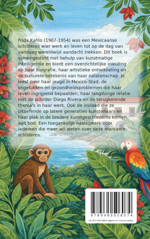 Achterkant van Alles over Frida Kahlo