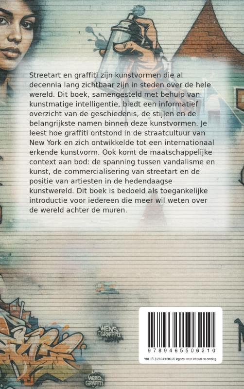 Achterkant van Alles over Streetart en Graffiti