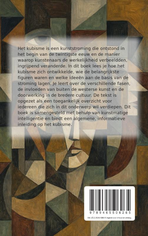 Achterkant van Alles over Kubisme