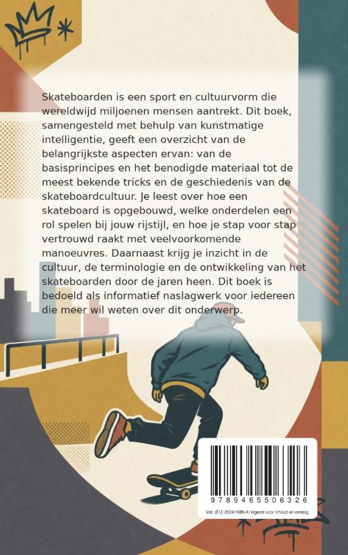 Achterkant van Alles over Skateboarden