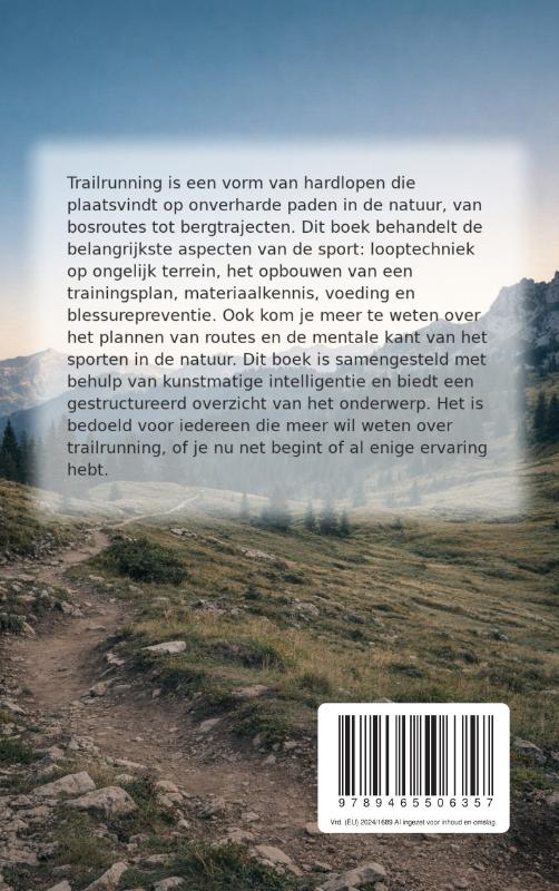 Achterkant van Alles over Trailrunning