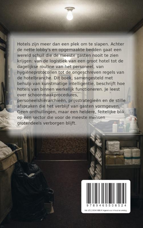 Achterkant van De verborgen kant van hotels