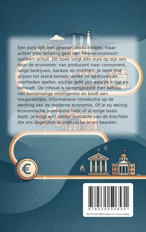Achterkant van Hoe één euro door de economie reist