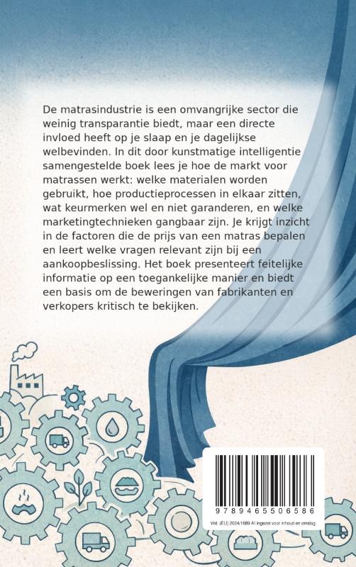 Achterkant van Achter de schermen van de matrasindustrie