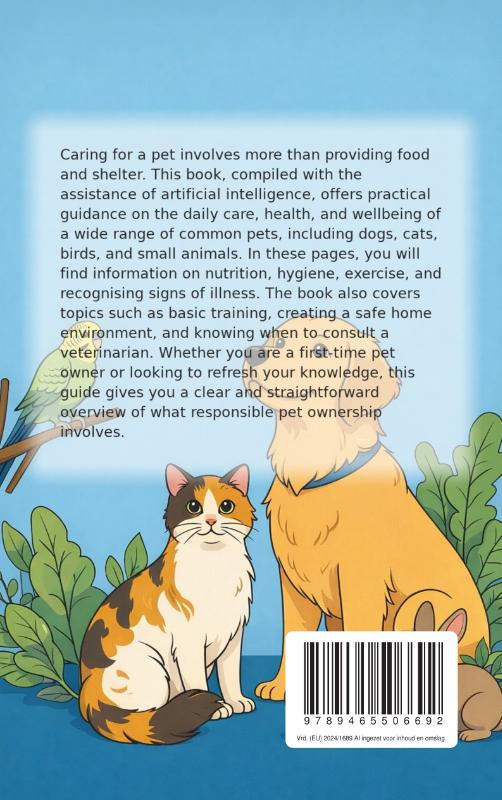 Achterkant van The Big Book of Pet Care Tips