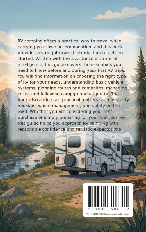 Achterkant van Getting Started with RV Camping