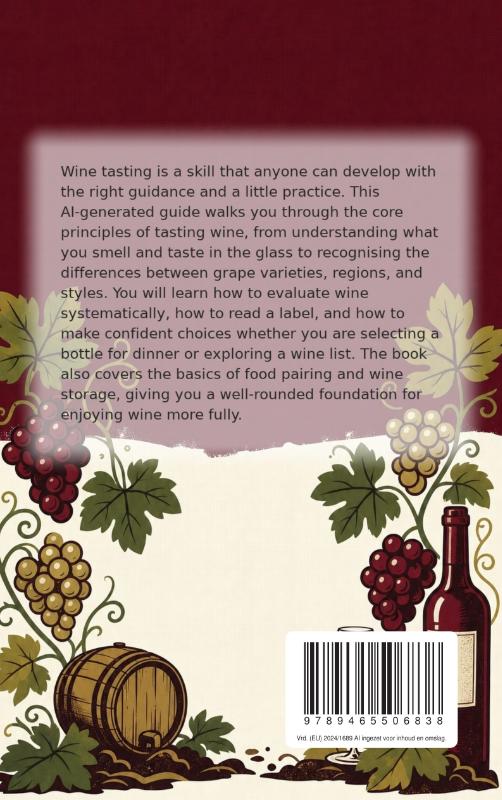Achterkant van Wine Tasting Made Simple