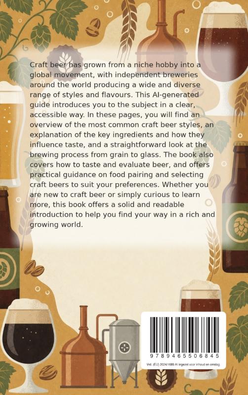 Achterkant van The Little Book of Craft Beer