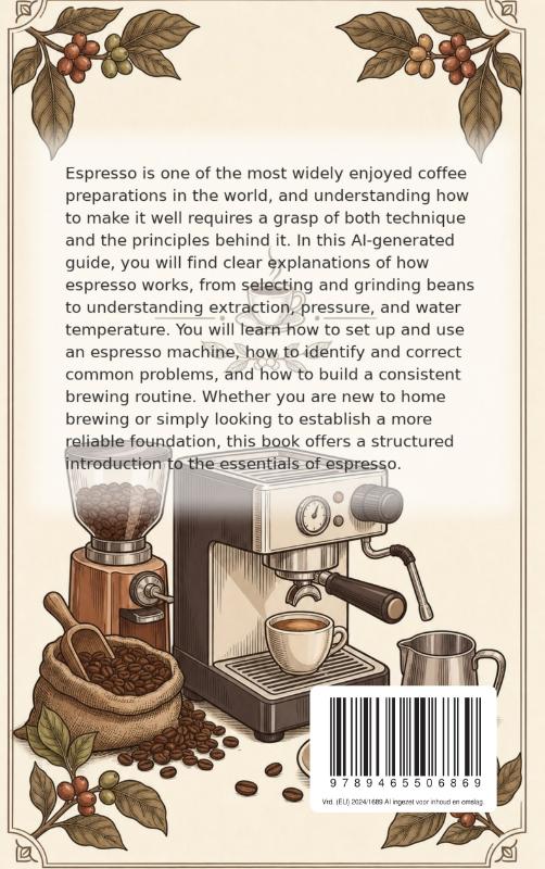 Achterkant van The Beginners Guide to Espresso