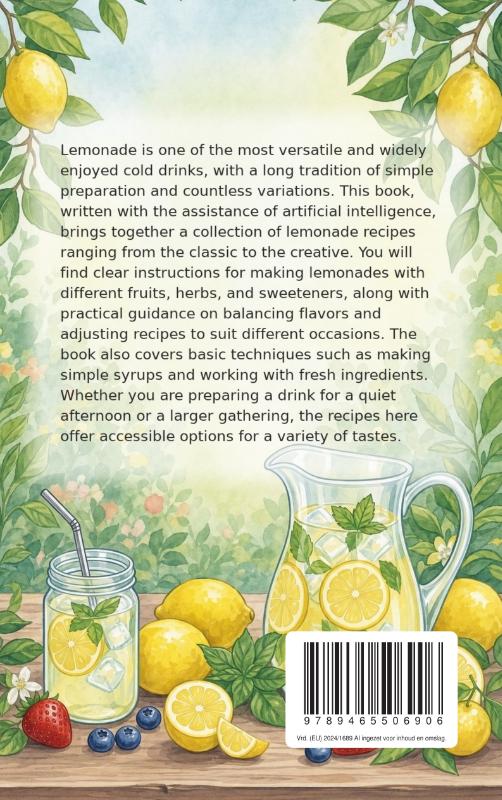 Achterkant van Lemonade Made Simple