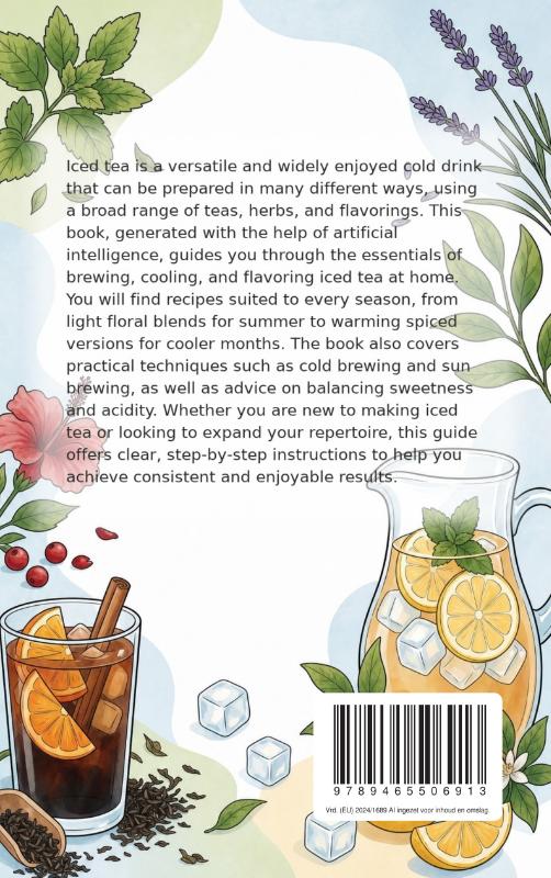 Achterkant van Iced Tea Made Simple