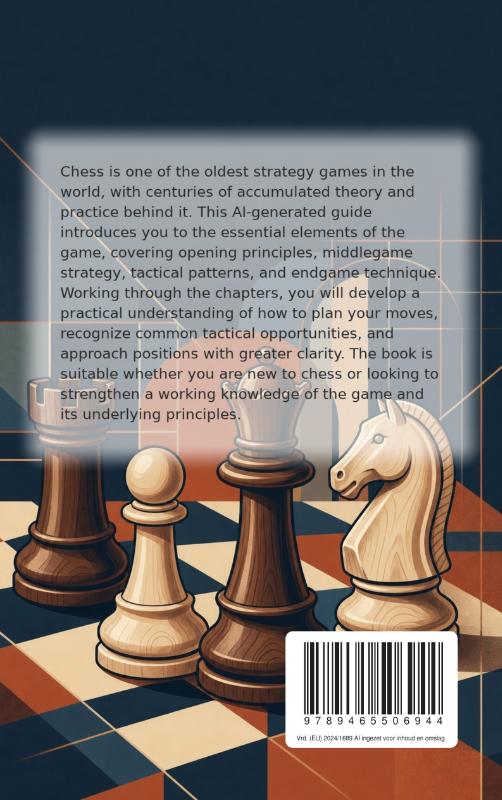 Achterkant van Mastering Chess