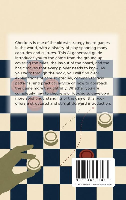 Achterkant van Getting Started with Checkers