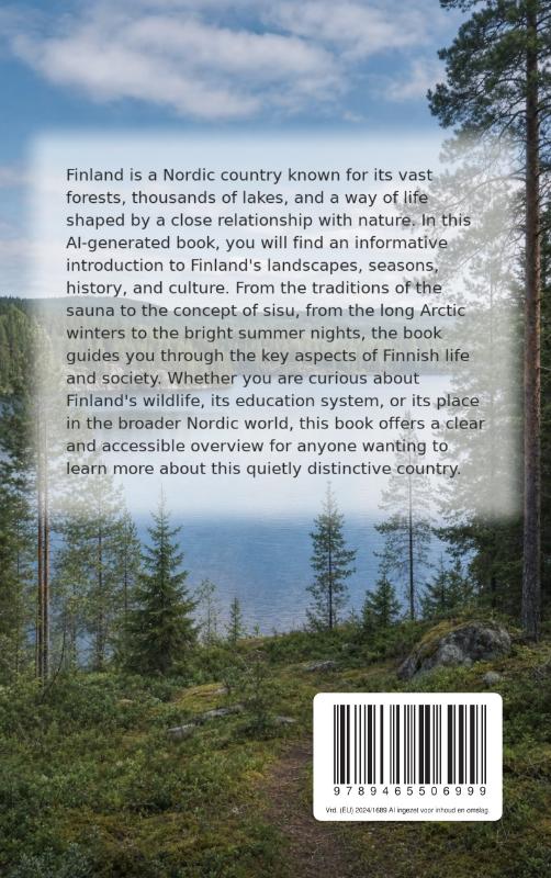 Achterkant van The Wonderful World of Finland