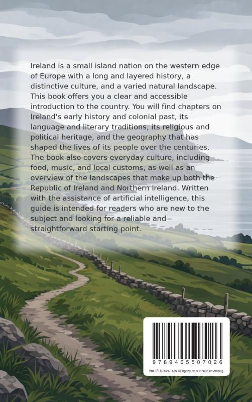 Achterkant van A Beginner's Guide to Ireland