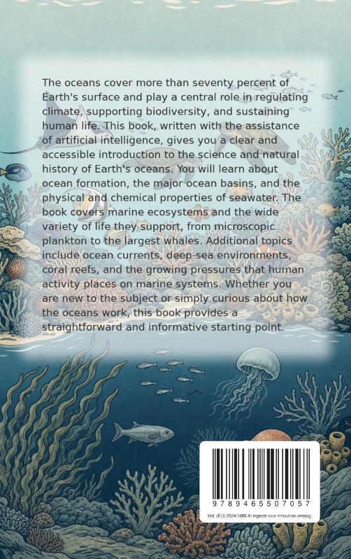 Achterkant van Exploring the Oceans