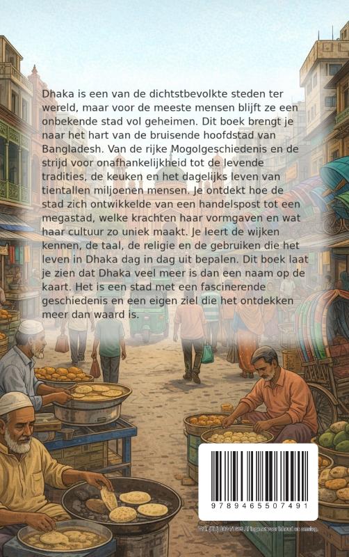 Achterkant van Alles over Dhaka