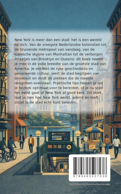Achterkant van Alles over New York