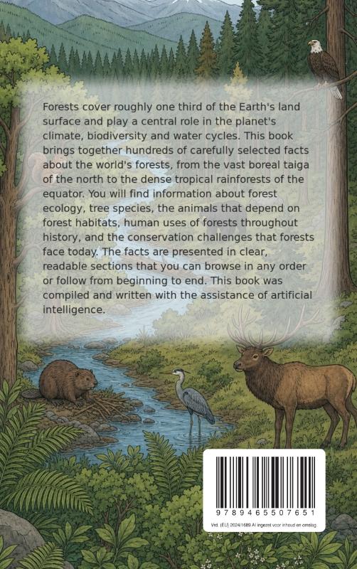 Achterkant van The Big Book of Forests Facts