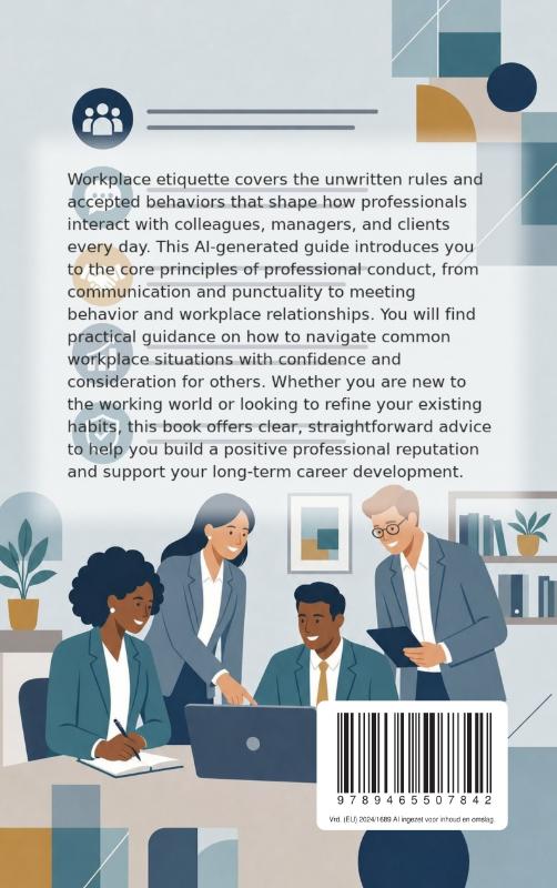 Achterkant van A Simple Guide to Workplace Etiquette
