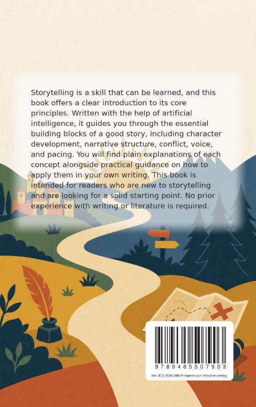 Achterkant van Storytelling for Beginners