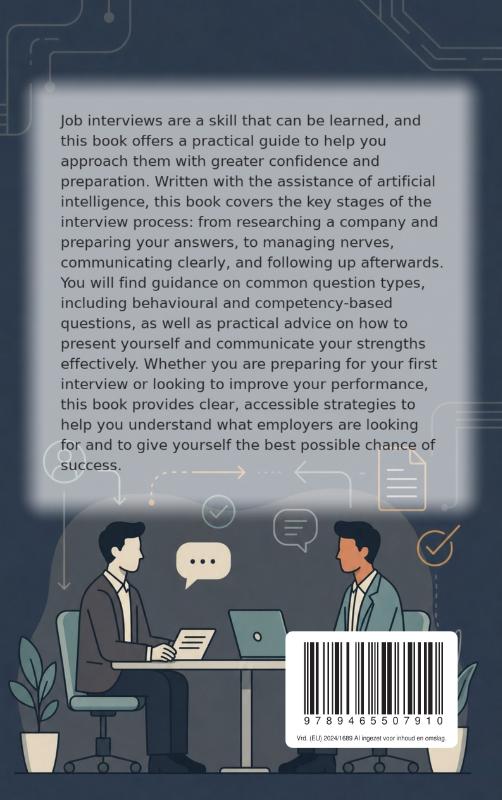 Achterkant van Mastering Interview Skills
