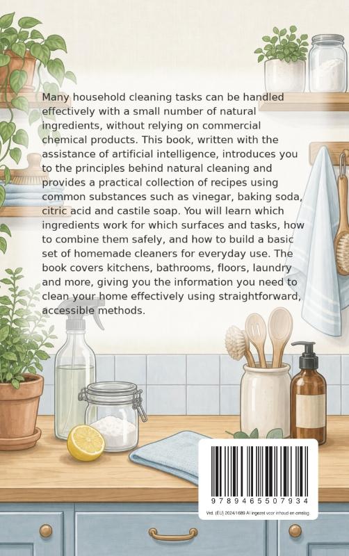 Achterkant van Natural Cleaning Made Simple