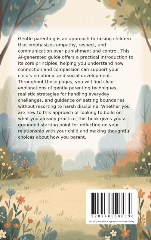 Achterkant van The Everyday Guide to Gentle Parenting
