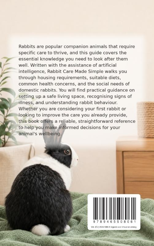 Achterkant van Rabbit Care Made Simple
