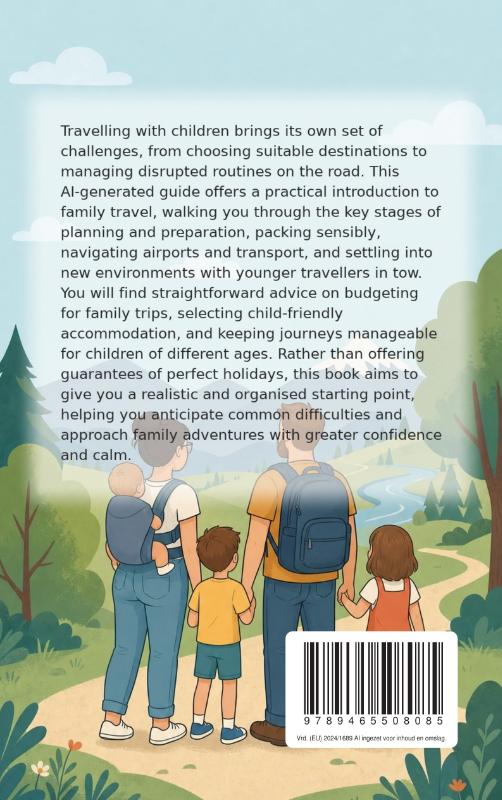 Achterkant van The Beginner's Guide to Travel with Kids