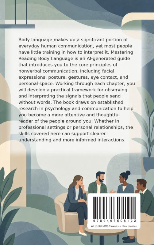 Achterkant van Mastering Reading Body Language