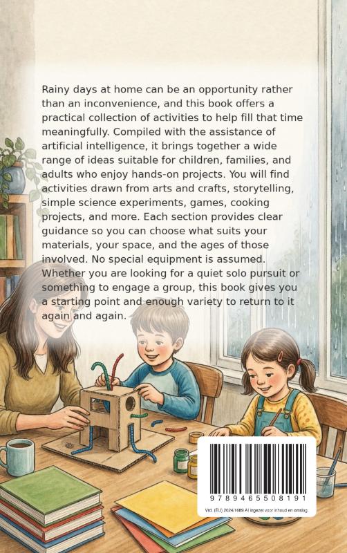 Achterkant van The Big Book of Rainy Day Activities