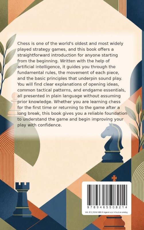 Achterkant van The Complete Beginner's Guide to Chess