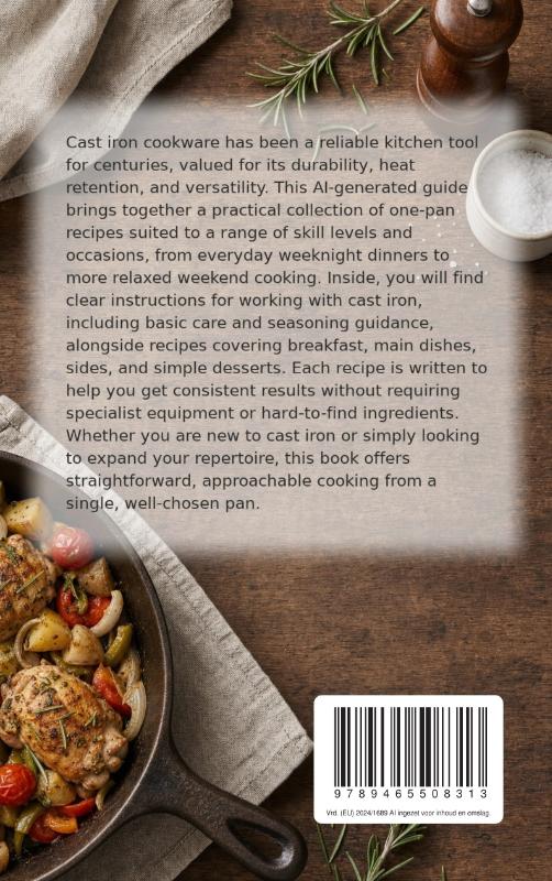 Achterkant van Quick and Simple Cast Iron Meals