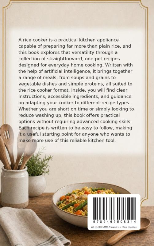 Achterkant van Quick and Simple Rice Cooker Meals