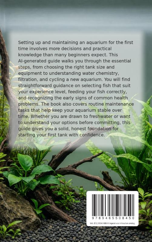 Achterkant van The Beginner's Guide to Aquarium Fish