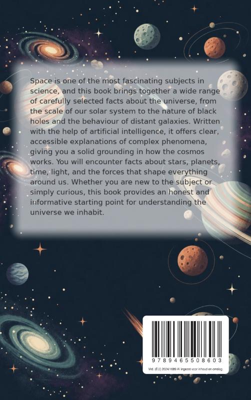 Achterkant van Amazing Facts About Space