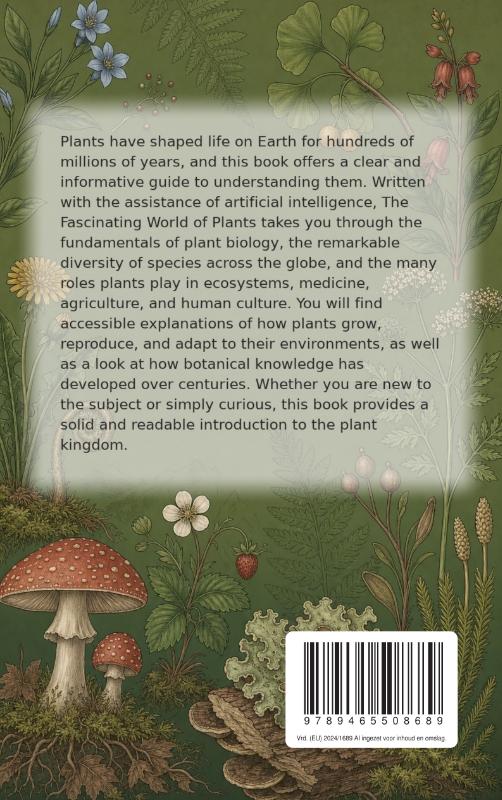 Achterkant van The Fascinating World of Plants