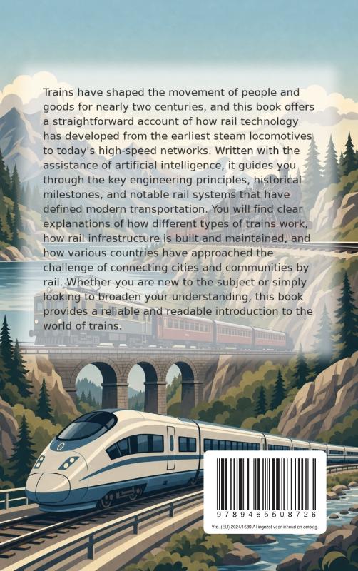 Achterkant van The Fascinating World of Trains